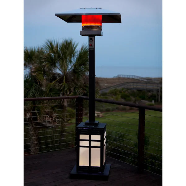 Paramount Mission Square Illuminated Base Propane Patio Heater