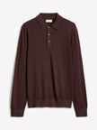 Long-Sleeve Polo Sweater