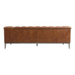Cambridge Modern Top-Grain Leather Chesterfield Sofa