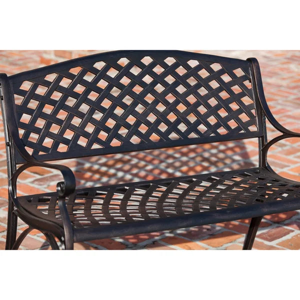 Patioflare Cast Aluminum Bench