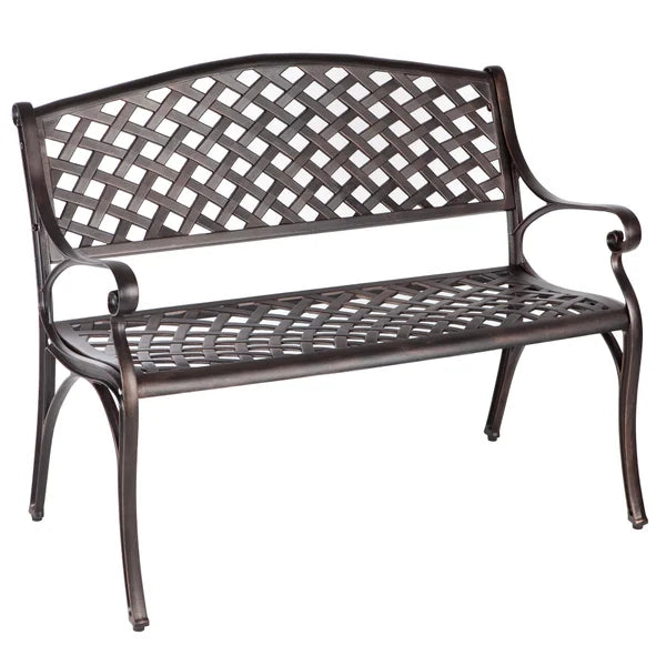 Patioflare Cast Aluminum Bench