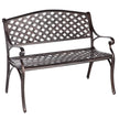 Patioflare Cast Aluminum Bench