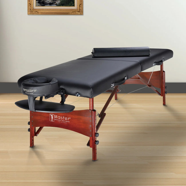 Master Roma II 30-in. Portable Massage Table Bundle