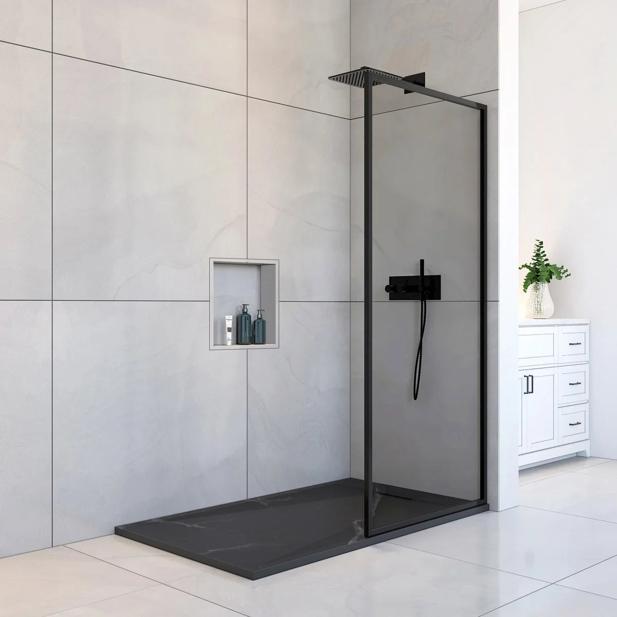 Appollo Spencer 60 in. × 32 in. SMC Shower Base