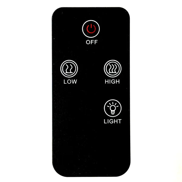 Westinghouse Hanging Infrared Patio Heater with LED Light and Remote