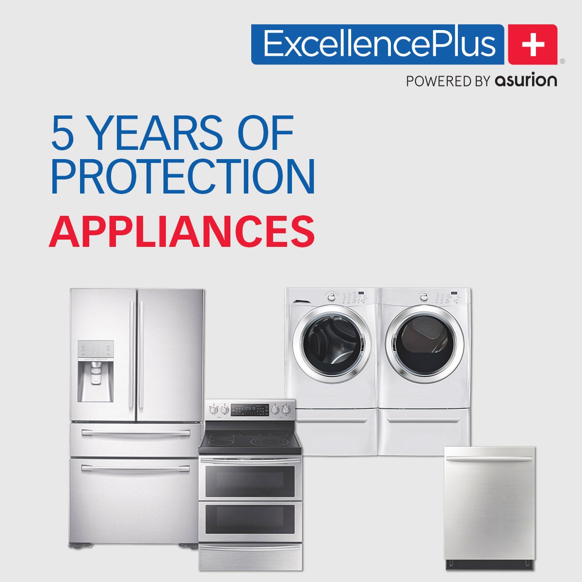 ExcellencePlus+ 3-year warranty. No deductibles and no additional fees for Kitchen Appliance Bundles $4000 and over.