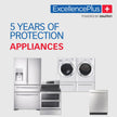 ExcellencePlus+ 3-year warranty. No deductibles and no additional fees for Kitchen Appliance Bundles $4000 and over.