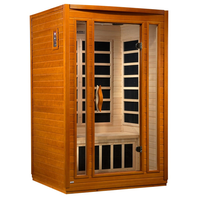 Dynamic Saunas San Marino 2-person Low EMF FAR Infrared Sauna