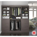 Bestar - Boutique Stowaway Closet