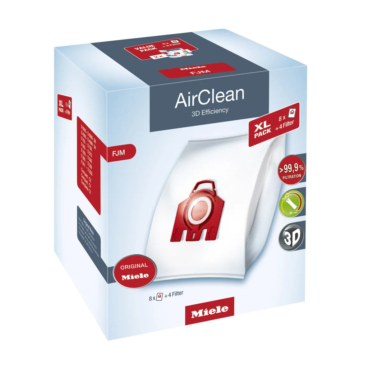 Miele FJM AirClean Replacement Bags