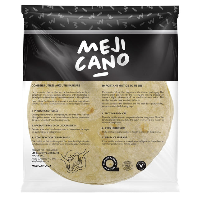 Mejicano 12-in Regular Tortillas 3 packs of 10