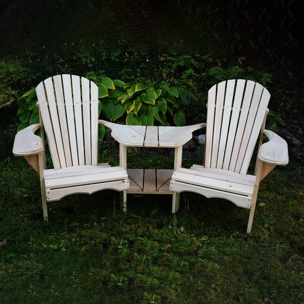 Pine Muskoka Angled Tete-a-tete Kit