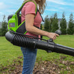 Greenworks 80V 780CFM 205MPH Brushless Backpack Blower, 4Ah Battery and Charger Included