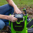 Greenworks 80V 780CFM 205MPH Brushless Backpack Blower, 4Ah Battery and Charger Included