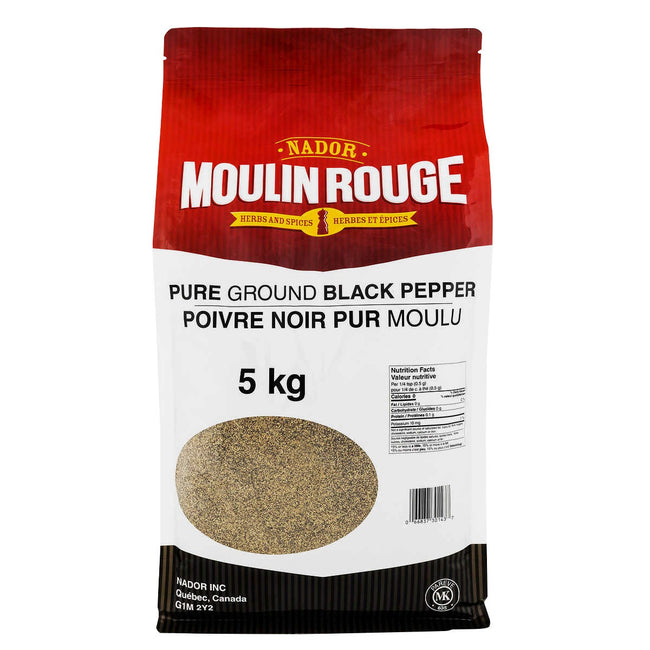 Moulin Rouge Pure Ground Black Pepper, 5 kg
