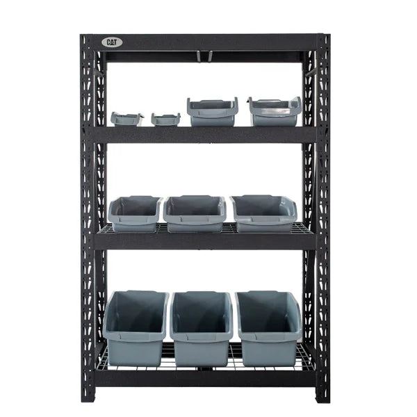 CAT 4-Level Industrial Shelving Unit 121.92 cm x 45.72 cm (48 in. x 18 in.)