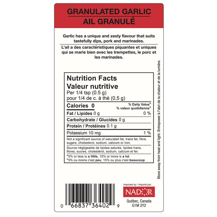 Moulin Rouge Granulated Garlic, 2.5 kg