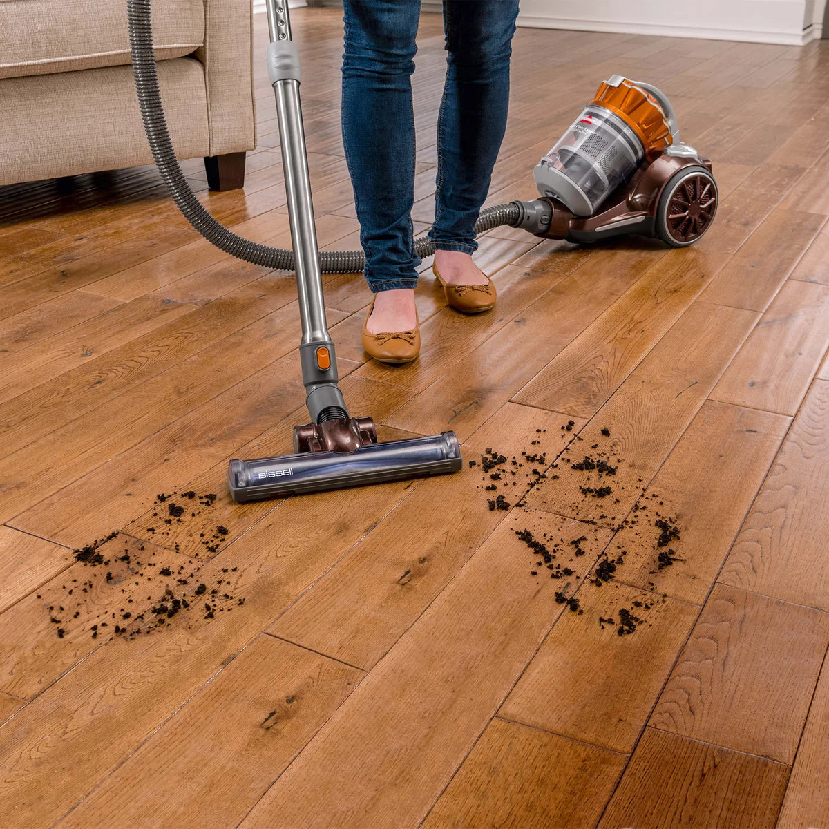 Bissell Hard Floor Expert Multi-cyclonic Bagless Canister Vacuum