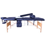 Best Massage 27-in. Spa Portable Massage Table Bundle