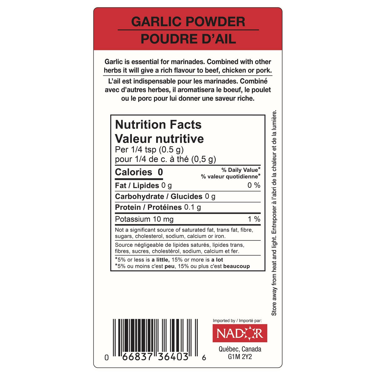 Moulin Rouge Garlic Powder, 2 kg