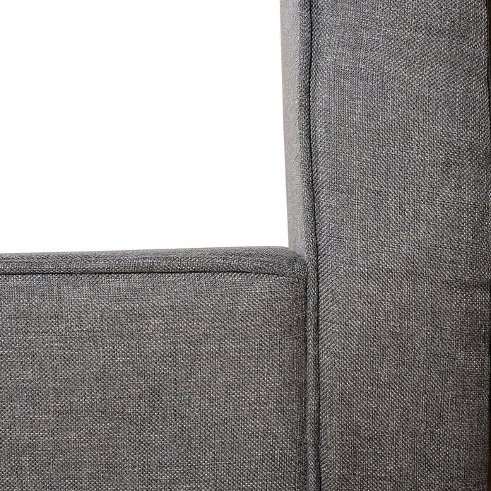 Whitley Grey Upholstered Bed