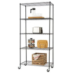 TRINITY 5-Tier EcoStorage 36 in. (91.44 cm) Wire Shelving Rack