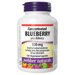 webber naturals Blueberry Plus with Bilberry 500 mg/50 mg Vegetarian Capsules, 120-count, 2-pack
