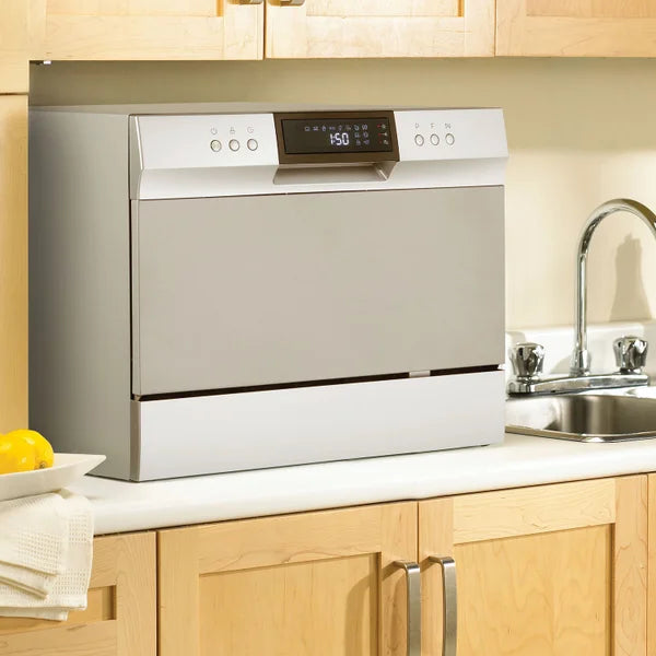Danby Silver Countertop Dishwasher