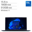 Dynabook Satellite Pro 15.6-in. Laptop, Intel Core 7 150U – 16GB RAM, 512GB SSD