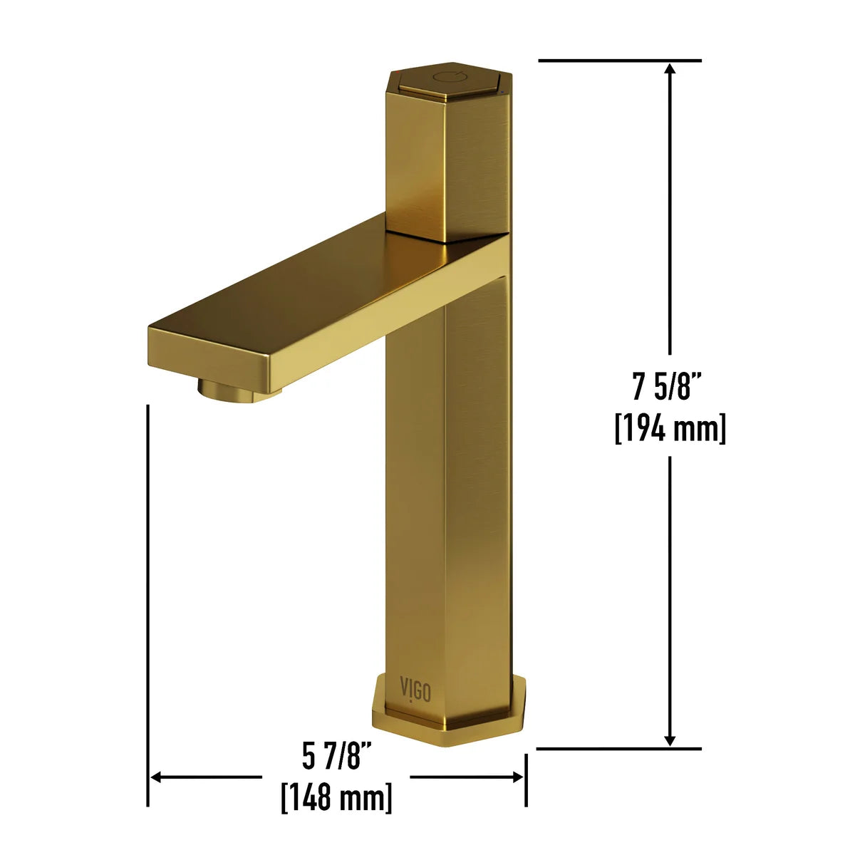 VIGO Nova Single Handle Bathroom Faucet