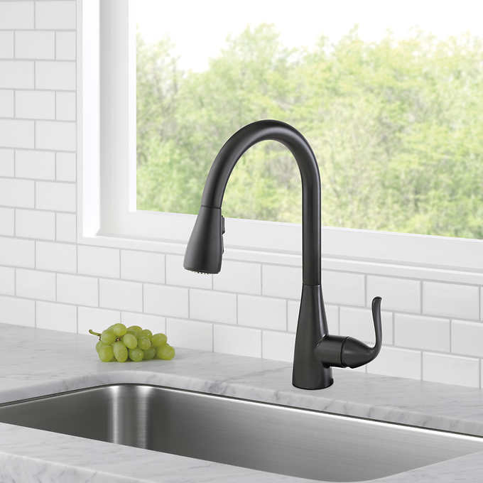 Delta Grenville Single Handle Pull Down Kitchen Faucet
