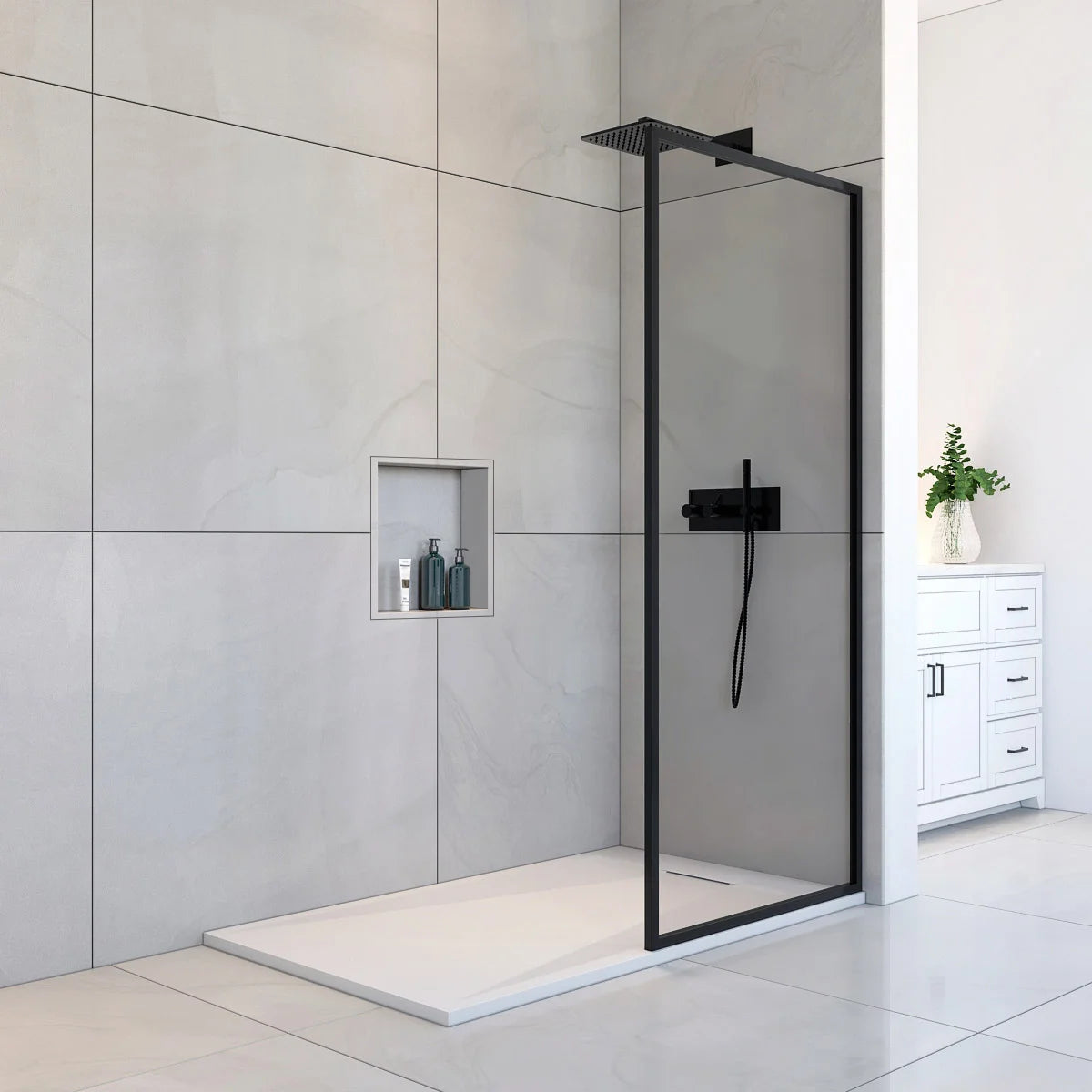 Appollo Spencer 60 in. × 32 in. SMC Shower Base