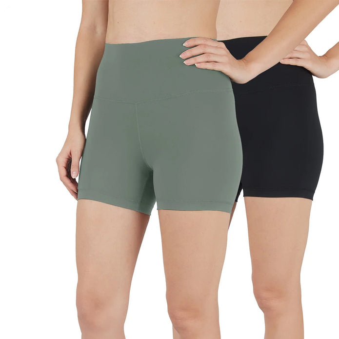 Reflex Women's High Rise Short, 2-pack