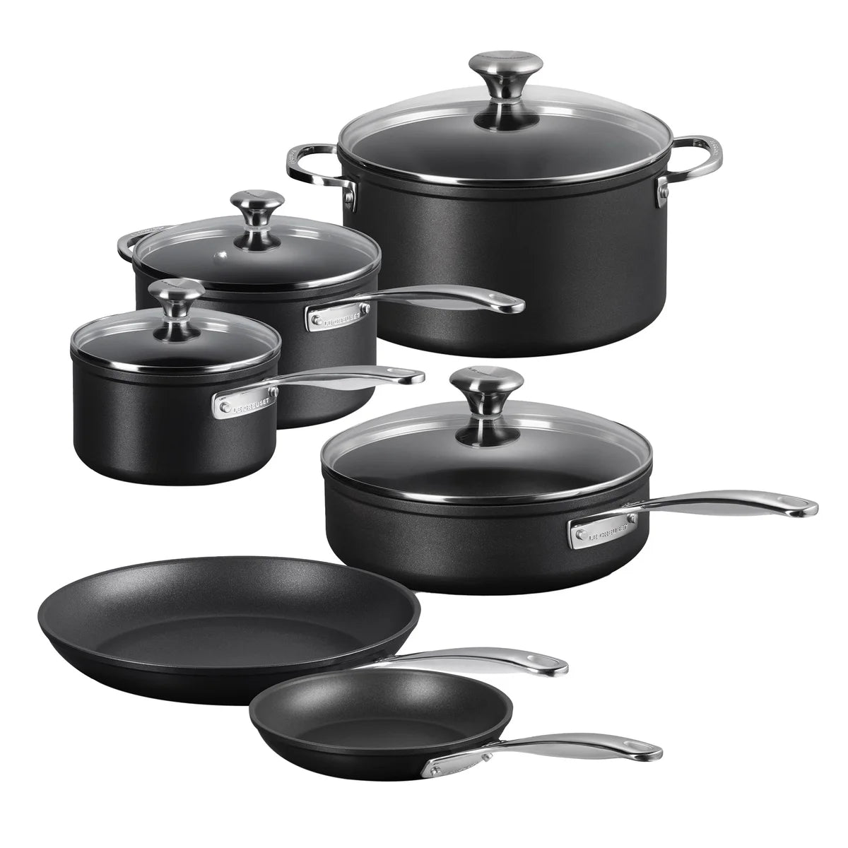 Le Creuset Toughened Nonstick Pro Cookware Set, 10-pieces