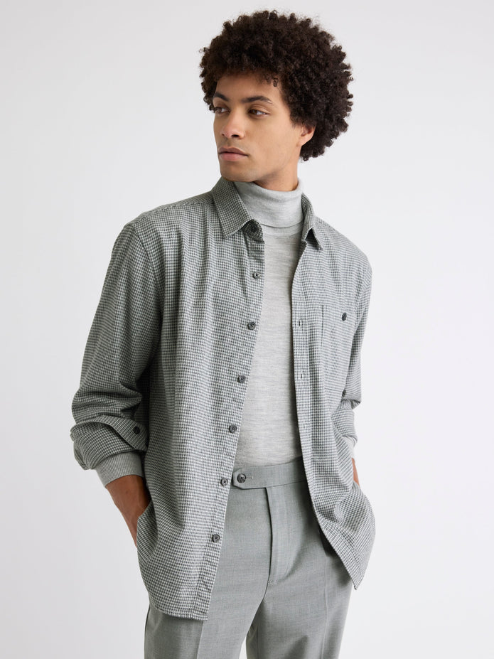 Houndstooth Overshirt