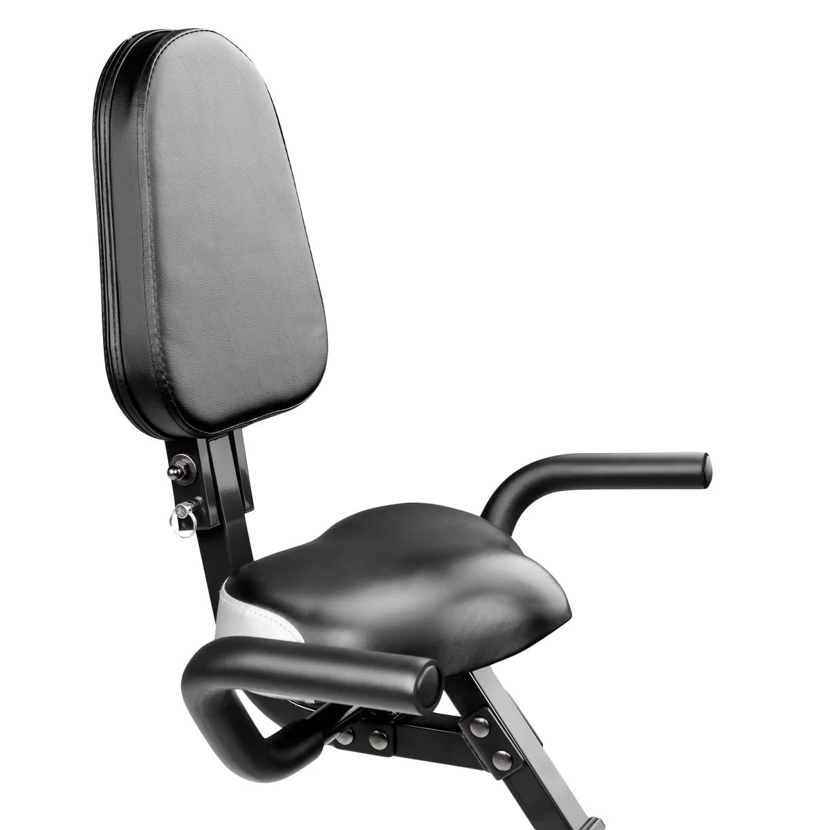 Marcy Foldable Exercise Bike with High-back Seat