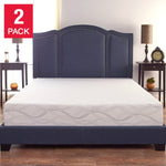 Comfort Tech Serene Firm Foam Twin XL Mattress, 2-pack