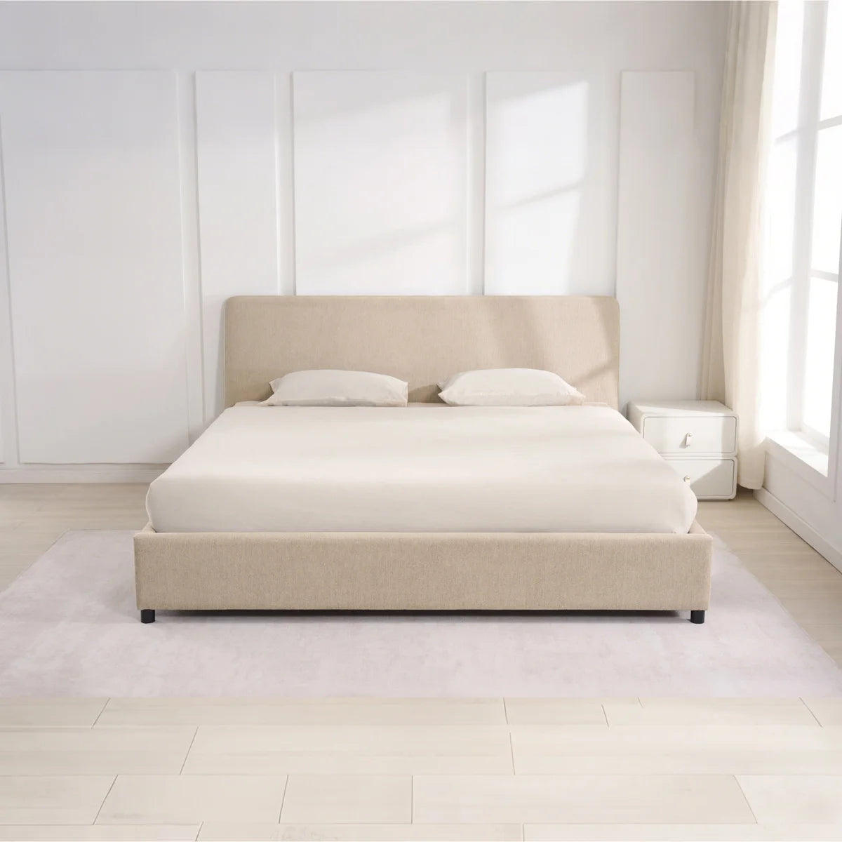 Cannes Upholstered Platform Bed