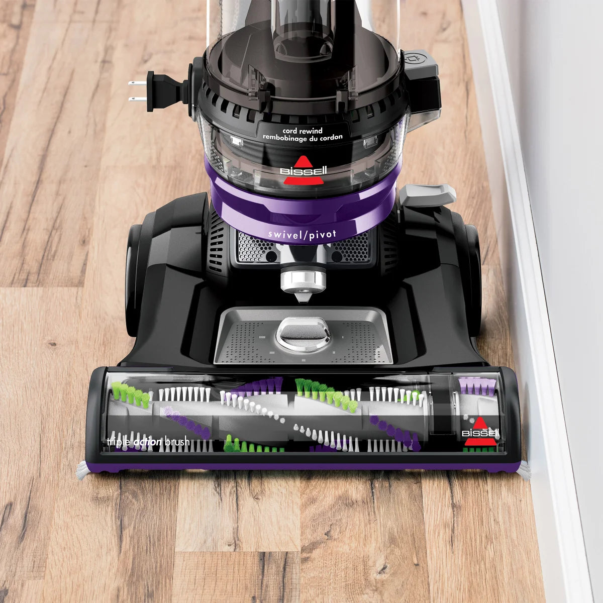 Bissell CleanView Swivel Upright Vacuum with Cord Rewind