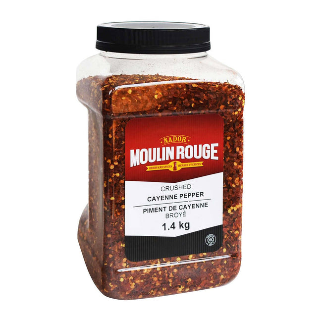 Moulin Rouge Crushed Cayenne Pepper, 1.4 kg