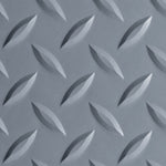 G-Floor Diamond Tread Roll Out Flooring in Slate Grey