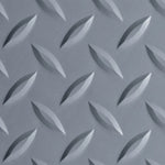 G-Floor Diamond Tread Roll Out Flooring in Slate Grey