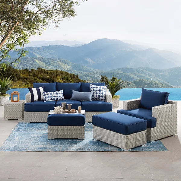 Milano 7-piece Patio Sectional Conversation Set