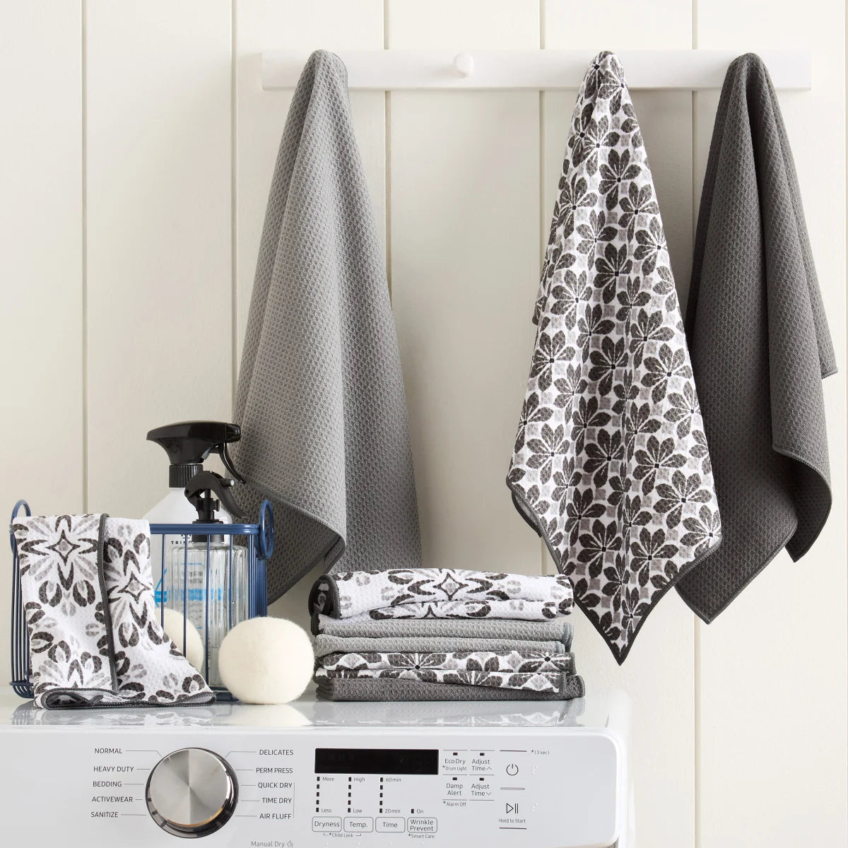 Town & Country Living Microfiber Kitchen Towels, 8-pack
