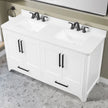 OVE Decors Adrian Vanity with Quartz Top in White