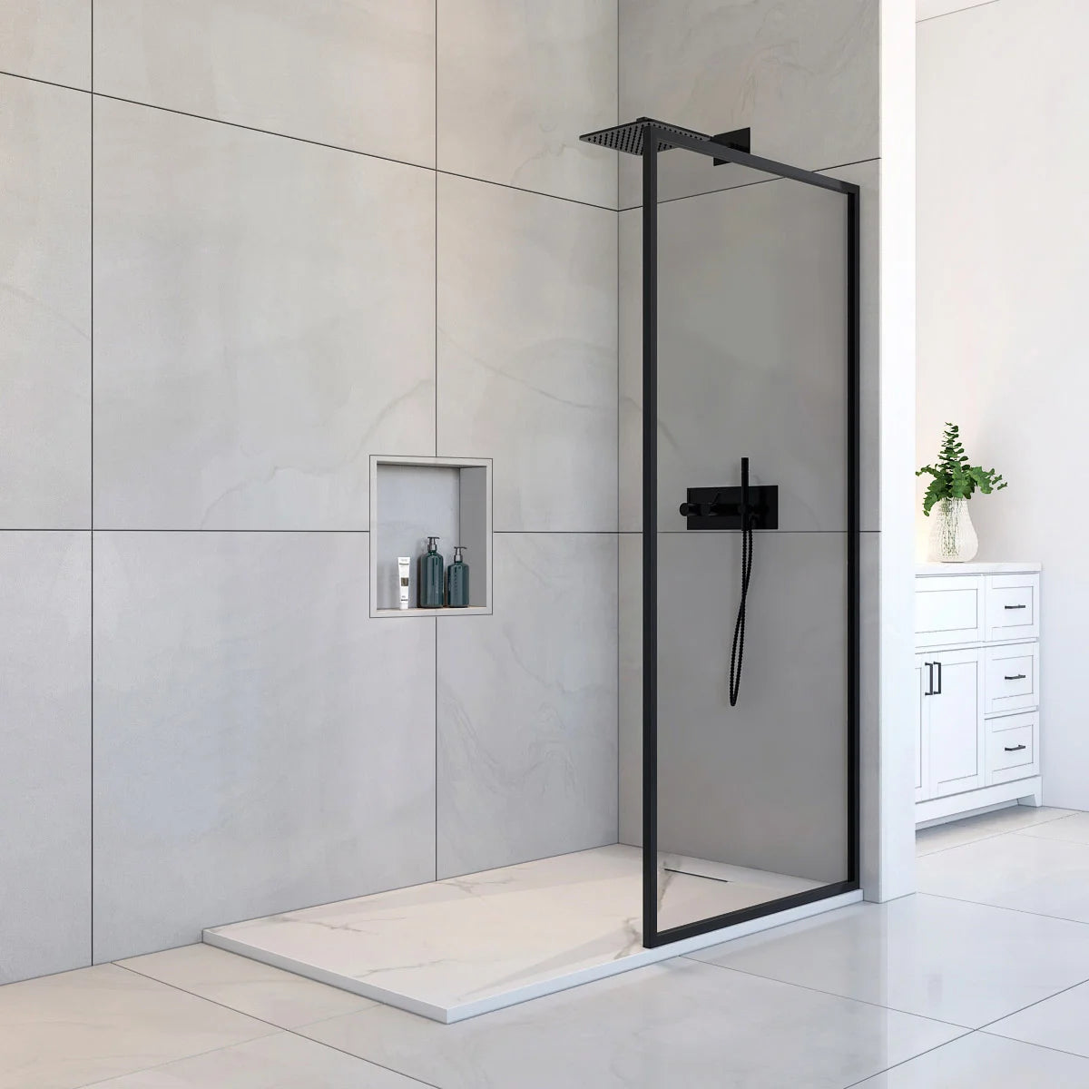 Appollo Spencer 60 in. × 32 in. SMC Shower Base