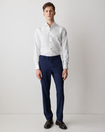 Supima Cotton Slim Fit Tuxedo Shirt with French Cuffs