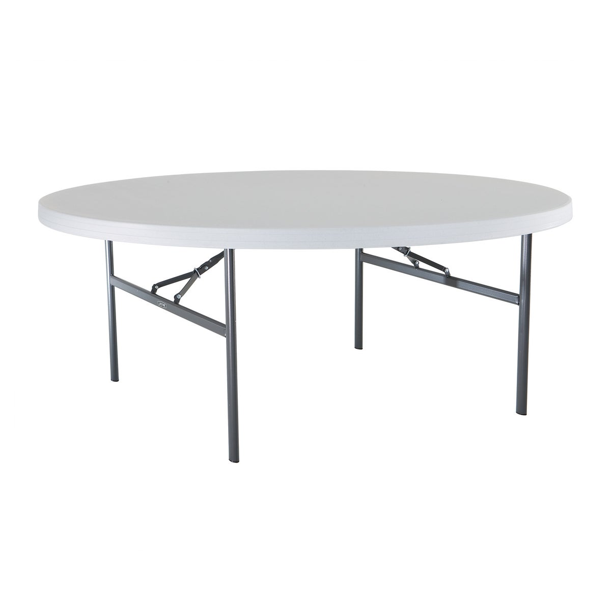 Lifetime Commercial 182.9 cm (72 in.) 8 Round Tables with 1 Table Cart