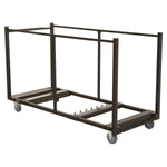 Lifetime Commercial 182.9 cm (72 in.) 8 Round Tables with 1 Table Cart