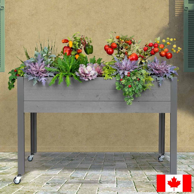 CedarCraft 81 cm (32 in.) Self-watering Elevated Spruce Planter